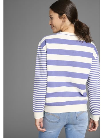 Kangaroos Sweatshirt in blau-weiß