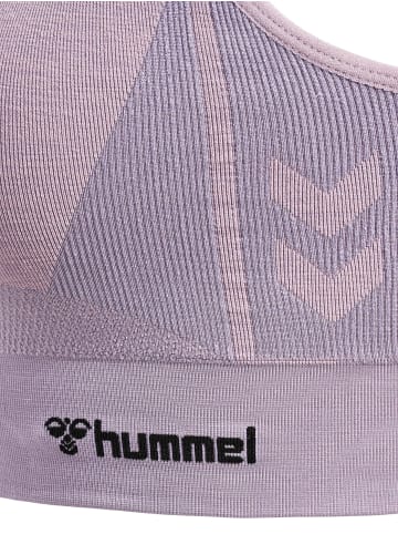 Hummel Hummel Top Hmlclea Yoga Damen Atmungsaktiv Schnelltrocknend Nahtlosen in NIRVANA MELANGE