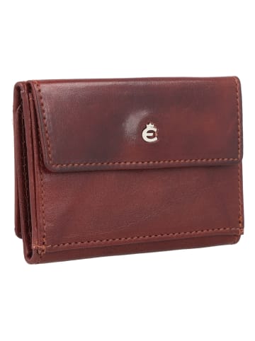 Esquire Toscana Geldbörse RFID Leder 11 cm coffee
