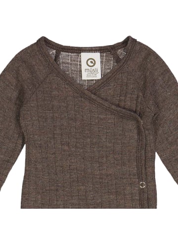 müsli Langarmbody 1582063900 in dunkelbraun