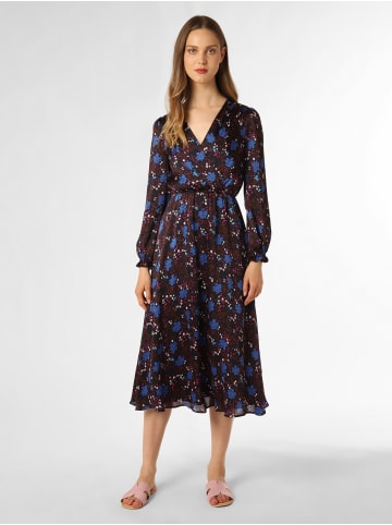 Marie Lund Kleid in marine mehrfarbig - 0001