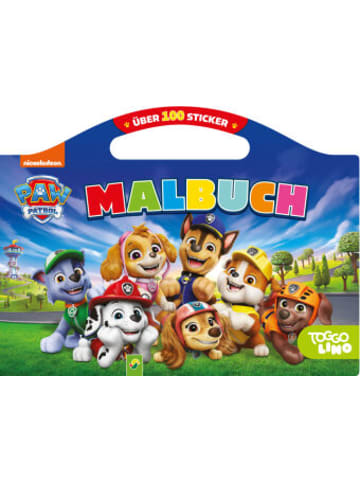 Schwager & Steinlein Papeterie/PBS - PAW Patrol Malbuch mit über 100 Stickern