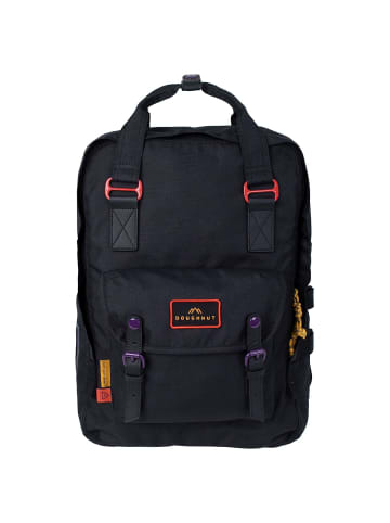 Doughnut Macaroon Large Happy Camper 20 - Rucksack 45 cm (schwarz) in schwarz