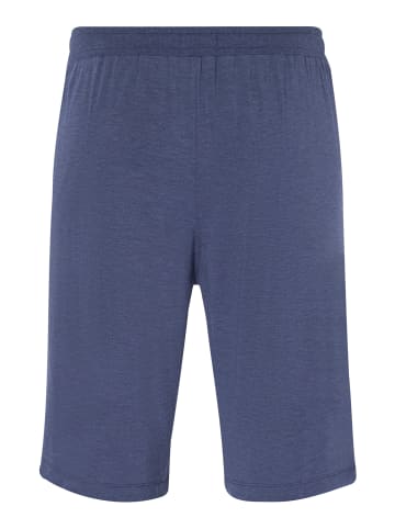 Hanro Pyjamashorts Casuals in slate blue melange