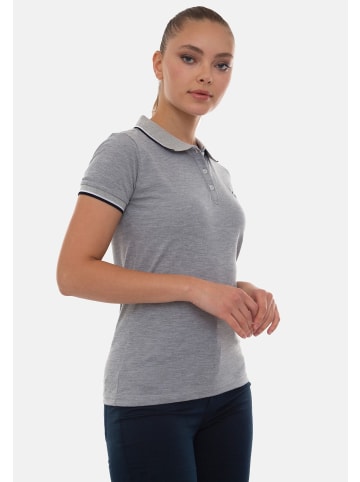SIR RAYMOND TAILOR Poloshirt Angie in Grey Melange
