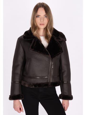 DreiMaster Damen Jacket in Dunkelbraun