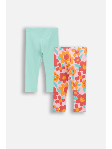 MOKIDA Baumwoll-Leggings mit langem Bein in bunt