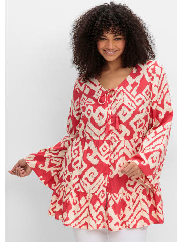 sheego by Joe Browns Longbluse in hummer-gemustert