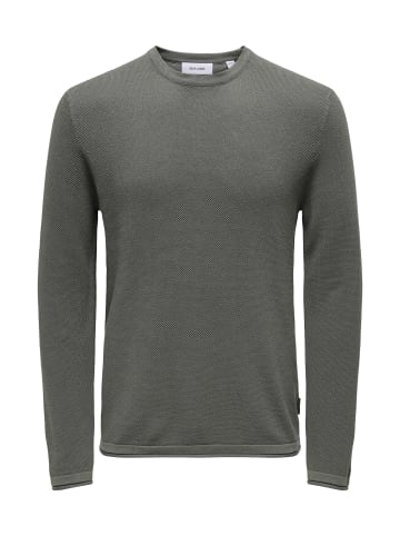 Only&Sons Pullover 'Felix' in dunkelgrau