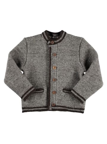 OS-Trachten Kinder Strickjacke Ruruba in dunkelbraun