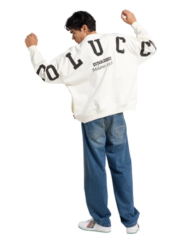 Carlo Colucci Sweatshirt Di Quirico in Weiß