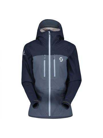 SCOTT W EXPLORAIR DRYOSPUN 3L JACKET in Blau