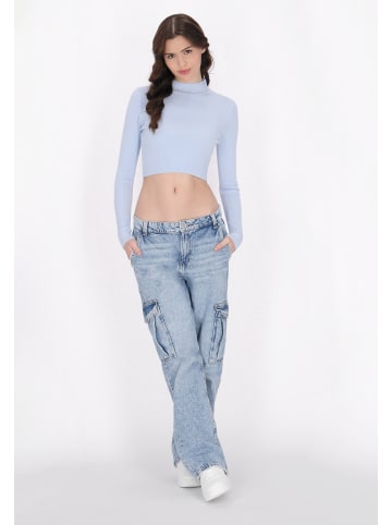 myMo Women Sweater in light blue