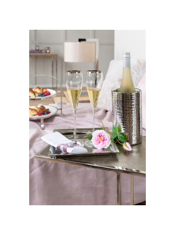 Fink Tablett Nagano silberfarben - (B) 24 cm