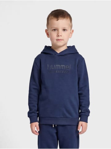 Hummel Kapuzenpullover Hmljr Base Kinder in DRESS BLUES