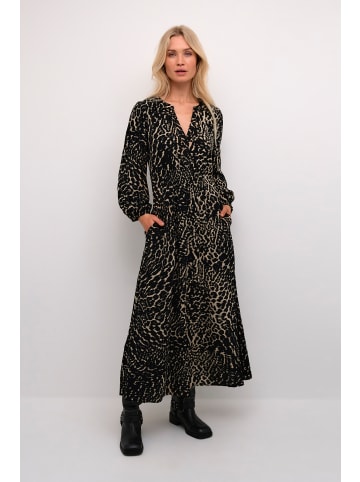 CULTURE Kleid CUando Relaxed fit in Leopard