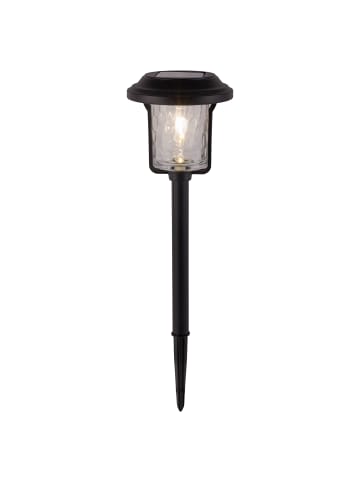näve LED Solarleuchte "SIMON" in schwarz - (L)14.6 cm x (B)14.6 cm x (H)54.7 cm