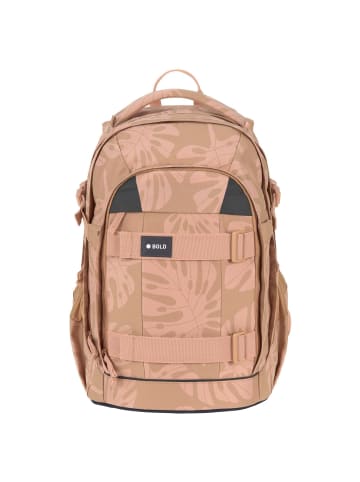 Lässig Bold Origin - Schulrucksack 46.5 cm (Anthracite/Grey) in Leaves Caramel