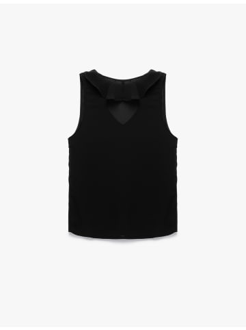 KOTON BLUSE SS in Schwarz