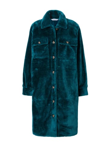 Studio Untold Mantel in petrolgrün