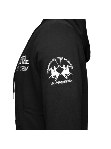 La Martina Sweatjacke XMF302 XT in schwarz