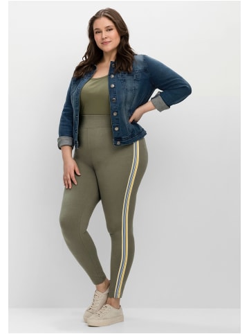 sheego Leggings in khaki