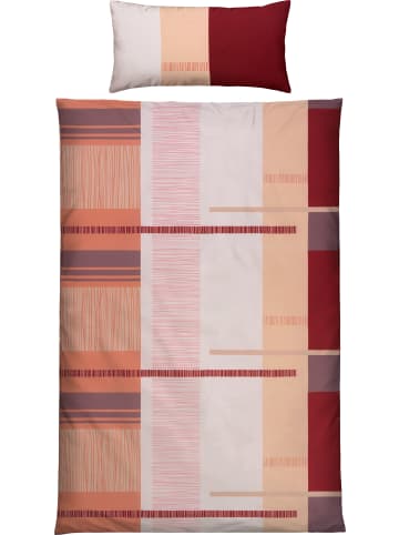 REDBEST Satin Bettwäsche in terra