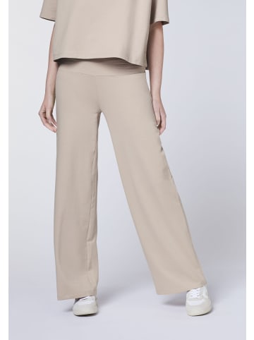 Detto Fatto High-Waist Yoga-Hose aus Micro-Sweat in Grau