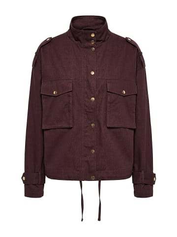 Studio Untold Jacke in schokolade