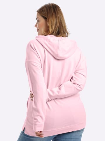 sheego Sweatshirt in hellrosé