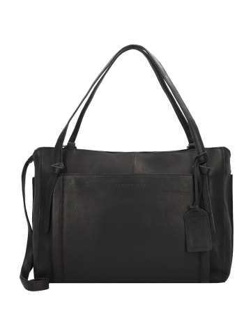 Cowboysbag City Hailey Aktentasche Leder 41 cm Laptopfach in black