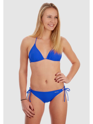 BECO the world of aquasports Bikini BECO-Basic Side Tie Triangle Bikini in blau