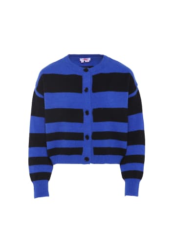 myMo Damen Sweater in KÖNIGSBLAU SCHWARZ