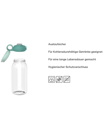 Mepal Trinkflasche mit Klappdeckel Campus 600 ml in Unicorn Glow