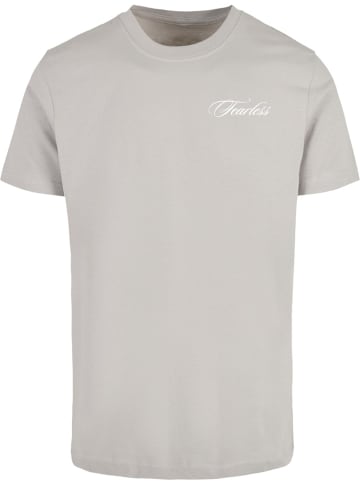 Mister Tee T-Shirt "Fearless Crow Tee" in Grau