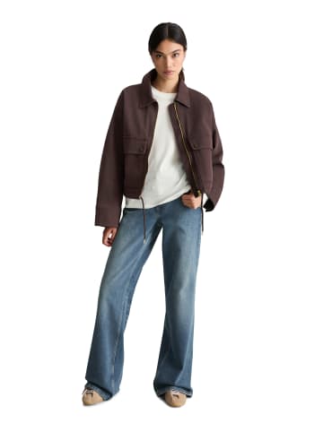 Marc O'Polo DENIM Canvasjacke regular in Espresso Brown