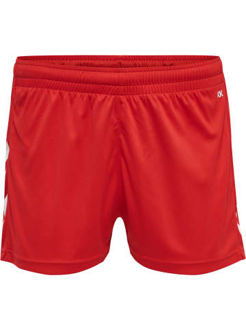 Hummel Hummel Shorts Hmlcore Multisport Damen Atmungsaktiv Schnelltrocknend in TRUE RED