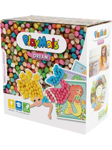 PlayMais® MOSAIC Dream Mermaid Kreativ-Set Basteln 2.300 Stück + 6 Mosaik Klebebilder 5+