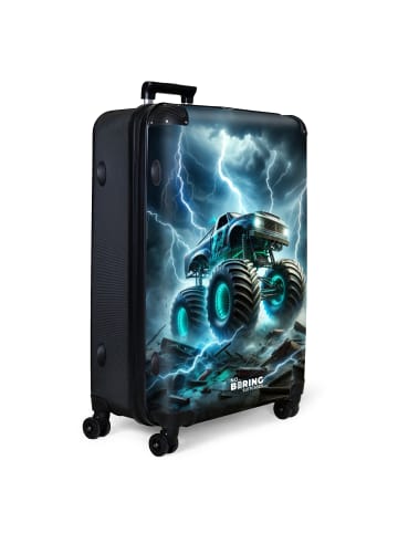 NoBoringSuitCases Suitcase, Koffer, Reisekoffer Monstertruck Blitz