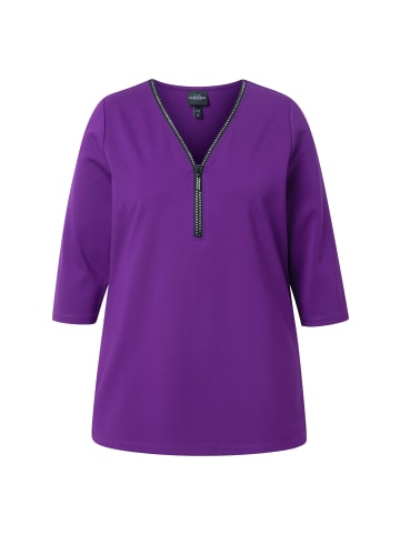 Ulla Popken Shirt in dunkle lilie