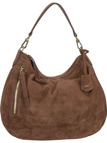 Abro Handtasche Juna 29018 Suede in Wood