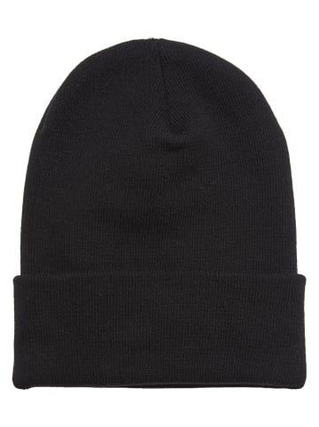  Flexfit  Flexfit Unisex Heavyweight Organic Long Beanie in black