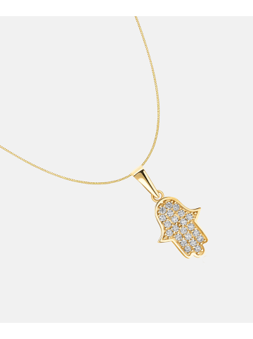 Diamant L'éternel Halskette aus 585 Gelbgold