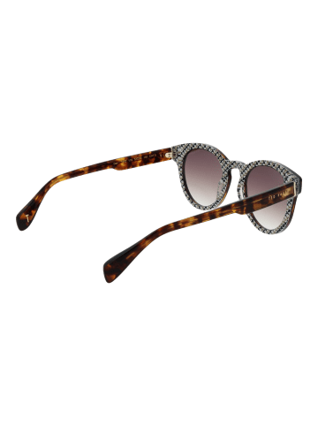 Ted Baker Männer Sonnenbrillen Rund Braun
