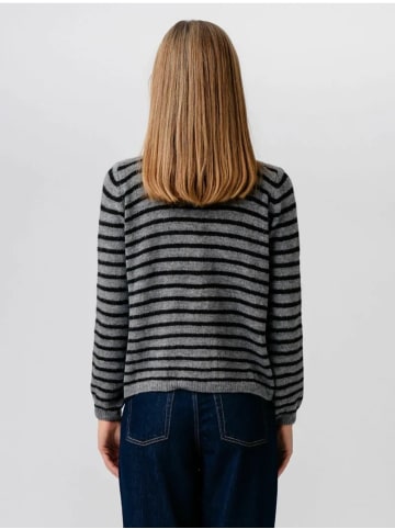 TeeShoppen Pullover Crizette in Grey-Black