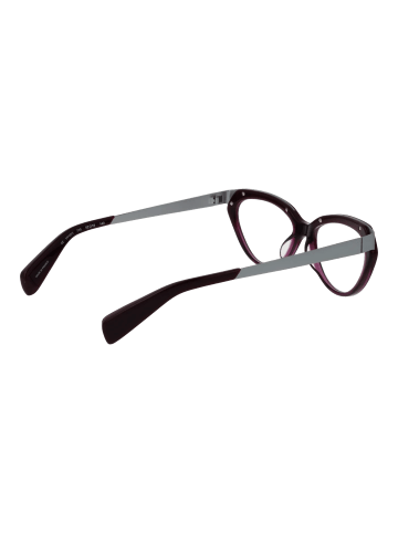 Yohji Yamamoto Unisex Optische Fassungen Katzenauge Lila