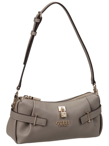Guess Handtasche Yesba Mini Top Zip in Dark Taupe