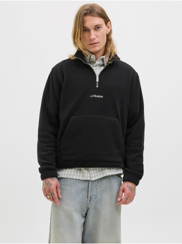 Jack & Jones Fleece Sweatshirt in Black