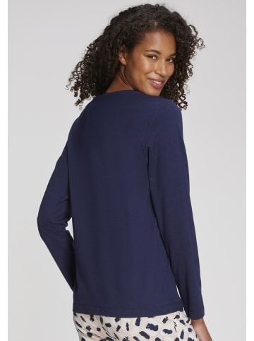 s.Oliver Pyjamaoberteil in dukelblau