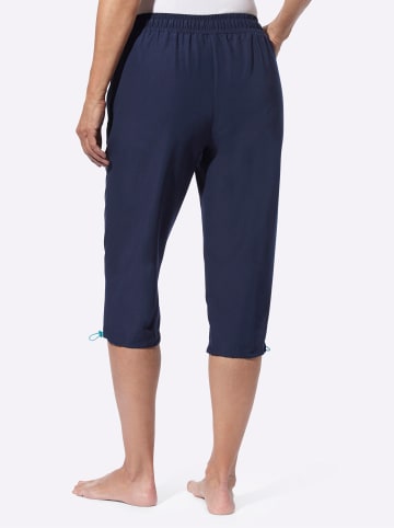 Sieh an! Capri-Freizeithose in marine